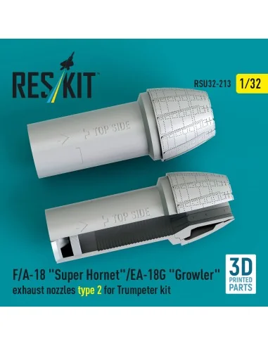 F/A-18 Super Hornet/EA-18G Growler exhaust nozzles type 2 for Trump...
