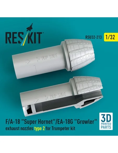 F/A-18 Super Hornet/EA-18G Growler exhaust nozzles type 2 for Trump...