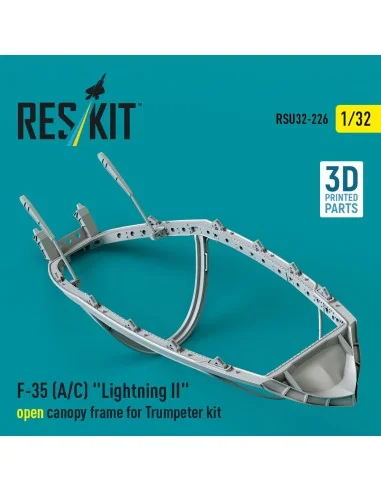 [NO_DESC] F-35 (A/C) Lightning II open canopy frame for Trumpeter k...