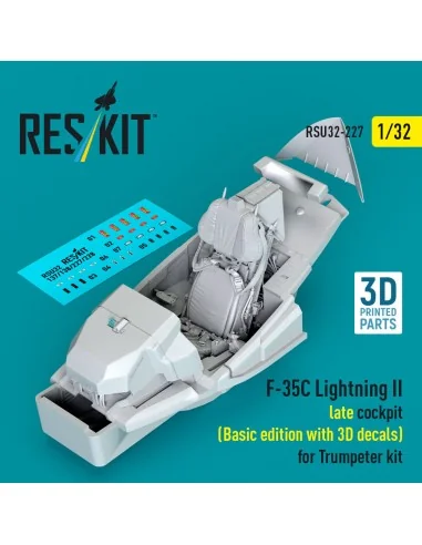 F-35C Lightning II late cockpit (Basic edition with 3D decals) for ...