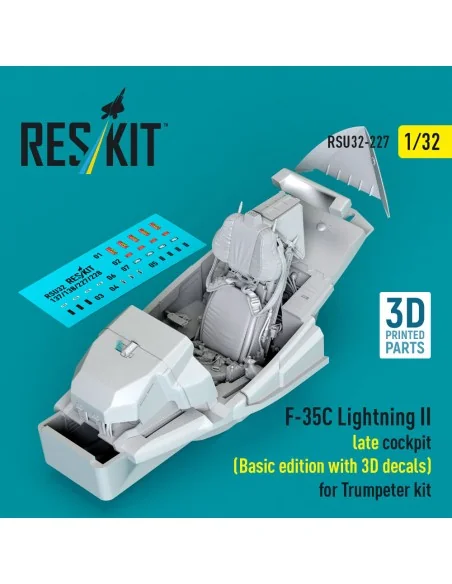 F-35C Lightning II late cockpit (Basic edition with 3D decals) for ...