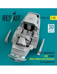 F-35C Lightning II late cockpit (Basic edition with 3D decals) for ... 2