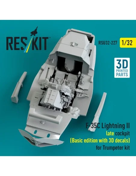 F-35C Lightning II late cockpit (Basic edition with 3D decals) for ...