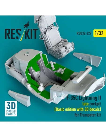 F-35C Lightning II late cockpit (Basic edition with 3D decals) for ...
