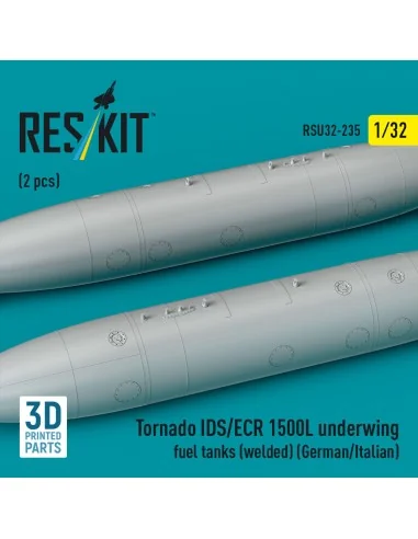 Tornado IDS/ECR 1500L underwing fuel tanks (welded) (German AF / It...