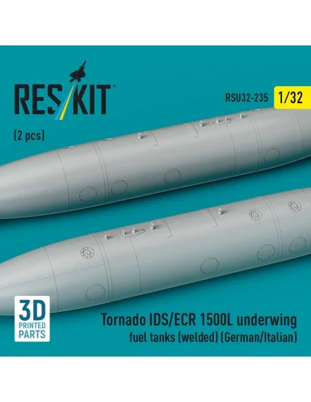 Tornado IDS/ECR 1500L underwing fuel tanks (welded) (German AF / It...