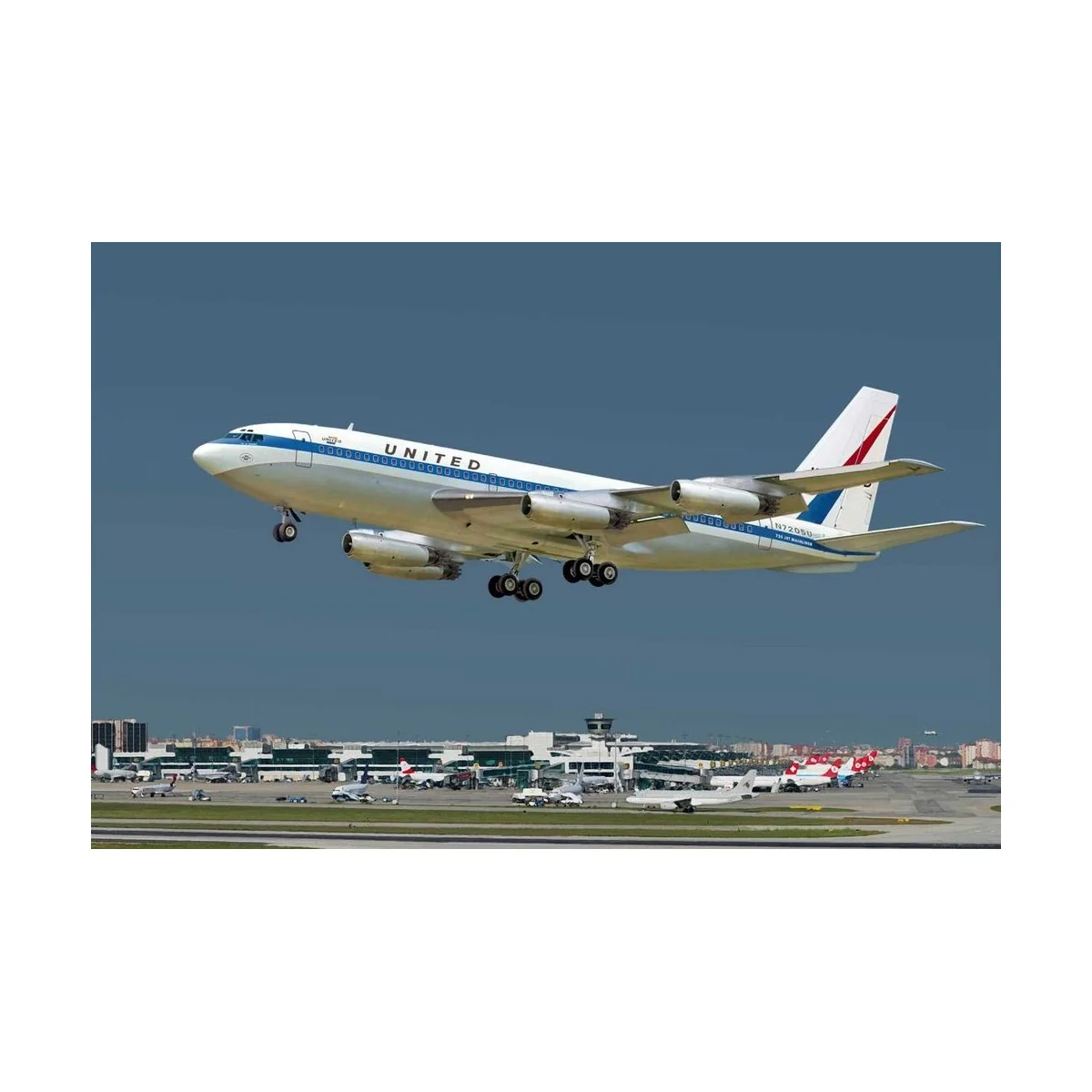 Boeing 720 United, 1/144 - Roden 320