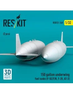 150 gallon underwing fuel tanks (F-5E, F, N, F-20, AT-3) (2 pcs) (3... 2