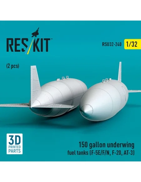 150 gallon underwing fuel tanks (F-5E, F, N, F-20, AT-3) (2 pcs) (3...