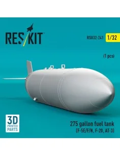 275 gallon fuel tank (F-5E/F/N, F-20, AT-3) (1 pcs) (3D Printed), 1... 2