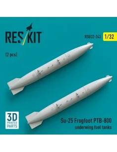 [NO_DESC] Su-25 Frogfoot PTB-800 underwing fuel tanks (2 pcs) (3D P... 2