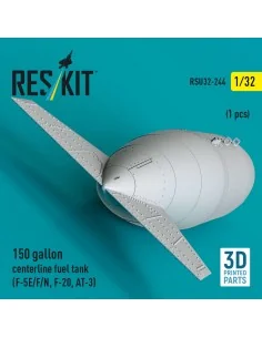 150 gallon centerline fuel tank (F-5E/F/N, F-20, AT-3) (1 pcs) (3D ... 2
