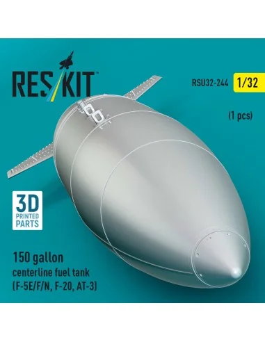 150 gallon centerline fuel tank (F-5E/F/N, F-20, AT-3) (1 pcs) (3D ...