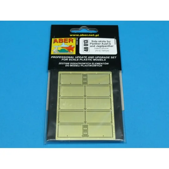 Side skirts for Panther Ausf.G, and Jagdpanther, 1/48 - Aber Models... Side skirts for Panther Ausf.G, and Jagdpanther, 1/48 - Aber Models...