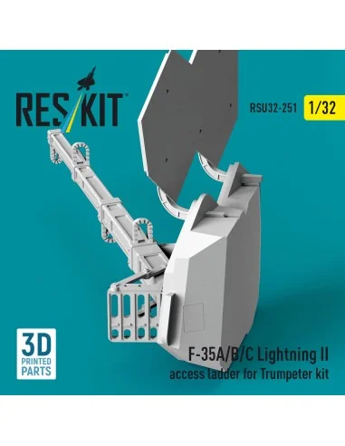 F-35A/B/C Lightning II access ladder for Trumpeter kit (3D Printed)...