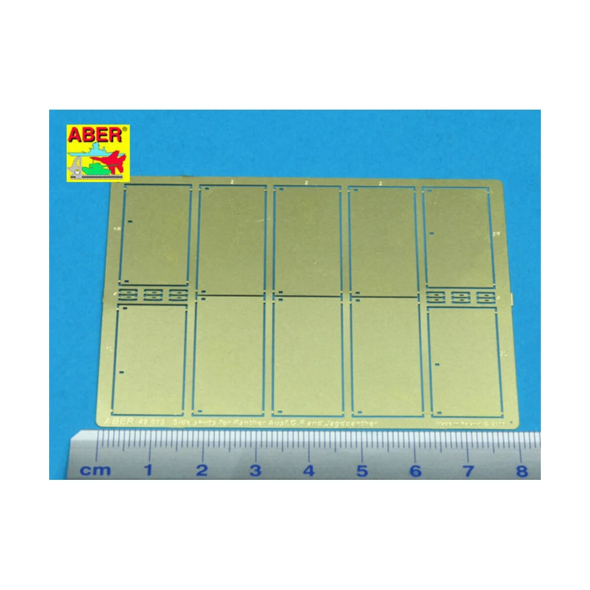 Side skirts for Panther Ausf.G, and Jagdpanther, 1/48 - Aber Models... Side skirts for Panther Ausf.G, and Jagdpanther, 1/48 - Aber Models...