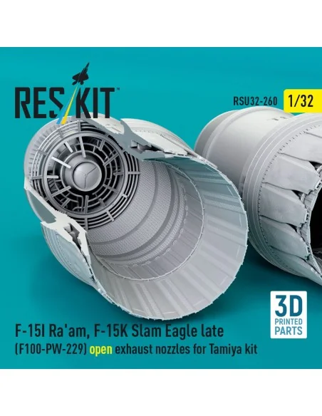 F?15I Ra'am, F?15K Slam Eagle late (F100-PW-229) open exhaust nozzl...