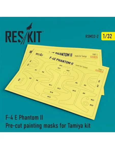 [NO_DESC] F-4E Phantom II Pre-cut painting masks for Tamiya kit, 1/...
