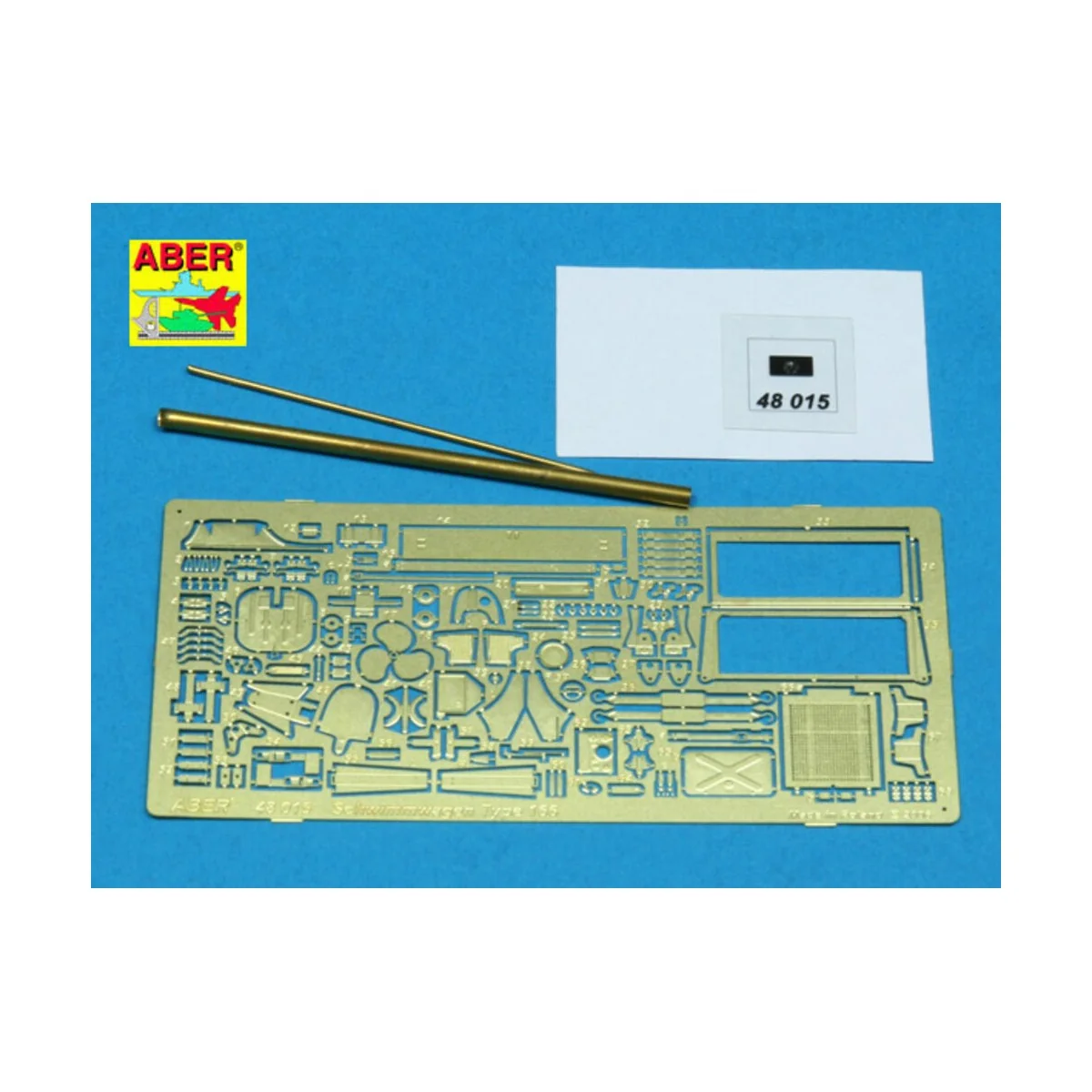 SCHWIMMWAGEN TYPE 166 (Fit to Tamiya), 1/48 - Aber Models 48015 SCHWIMMWAGEN TYPE 166 (Fit to Tamiya), 1/48 - Aber Models 48015