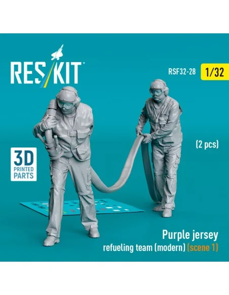 Purple jersey refueling team (modern) (scene 1) (2 pcs) (3D Printed...