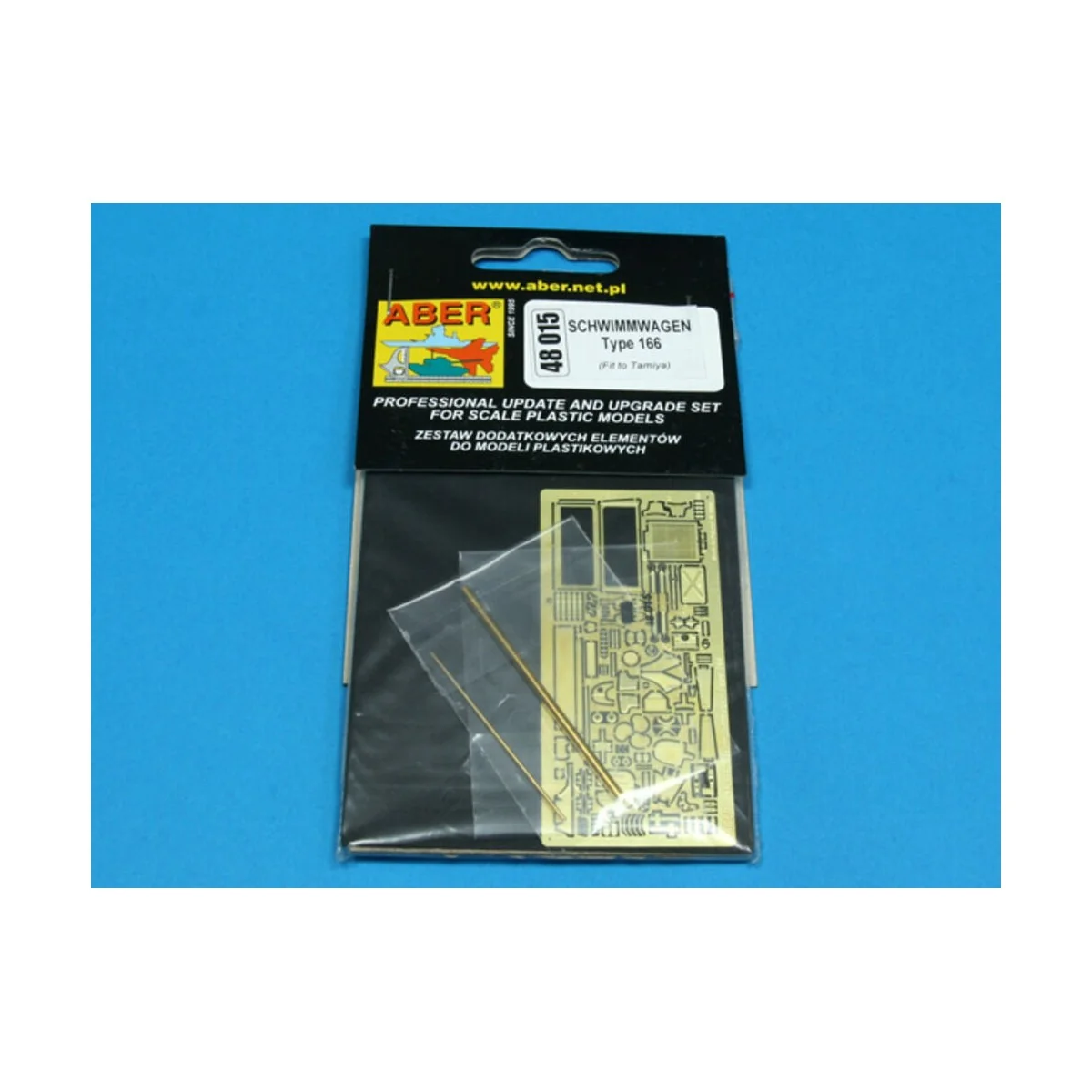 SCHWIMMWAGEN TYPE 166 (Fit to Tamiya) - Aber Models 48015