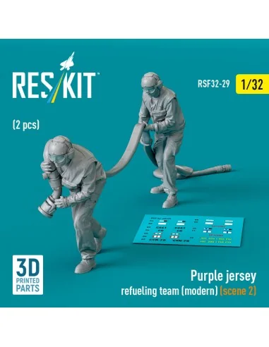 [NO_DESC] Purple jersey refueling team (modern) (scene 2) (2 pcs) (...