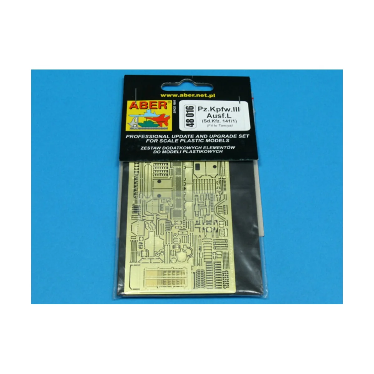 Pz.Kpfw.III Ausf.L (Sd.Kfz.141/1) (Fitto Tamiya) - Aber Models 48016