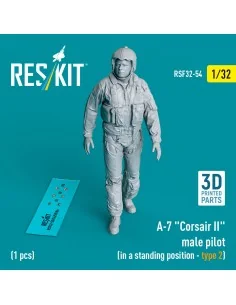 A-7 Corsair II male pilot (in a standing position - type 2) (1 pcs)...