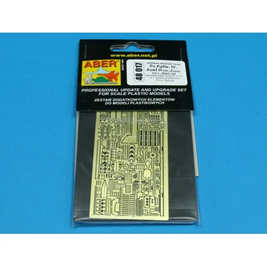 Pz.Kpfw.IV, Ausf.H late, Jearly Vol.1-Basic set, 1/48 - Aber Models...