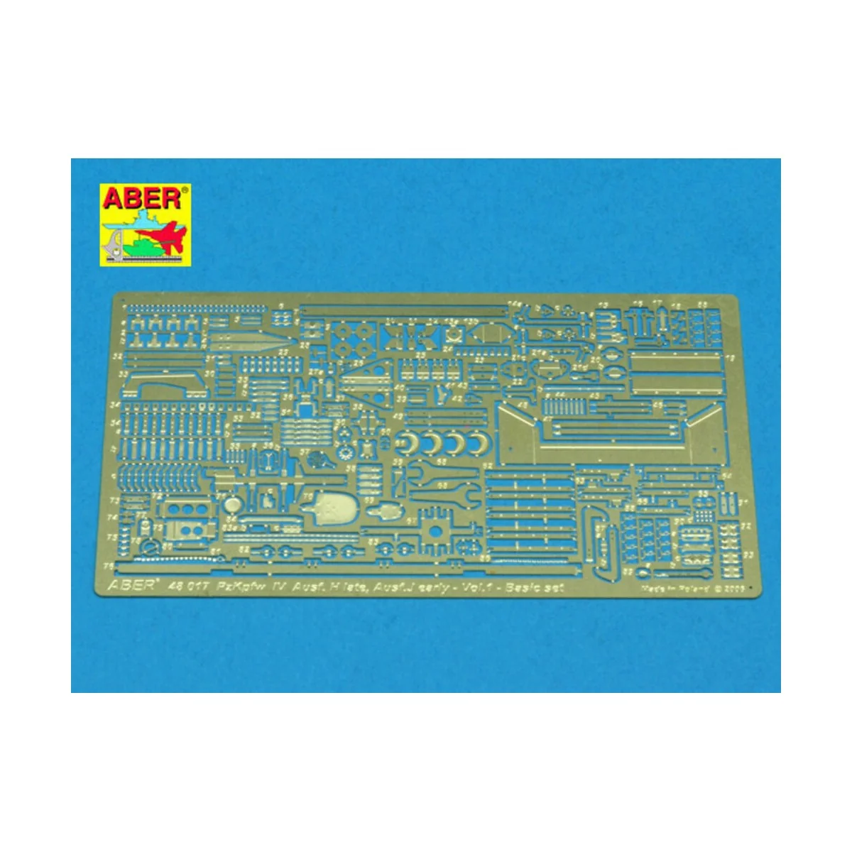 Pz.Kpfw.IV,Ausf.H late,Jearly Vol.1-Basic set - Aber Models 48017