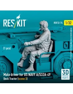 Male driver for US NAVY A/S32A-49 Deck Tractor (scene 3) (1 pcs) (3... 2
