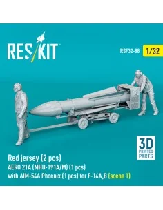 Red jersey (2 pcs) AERO 21A (MHU-191A/M) (1 pcs) with AIM-54A Phoen... 2
