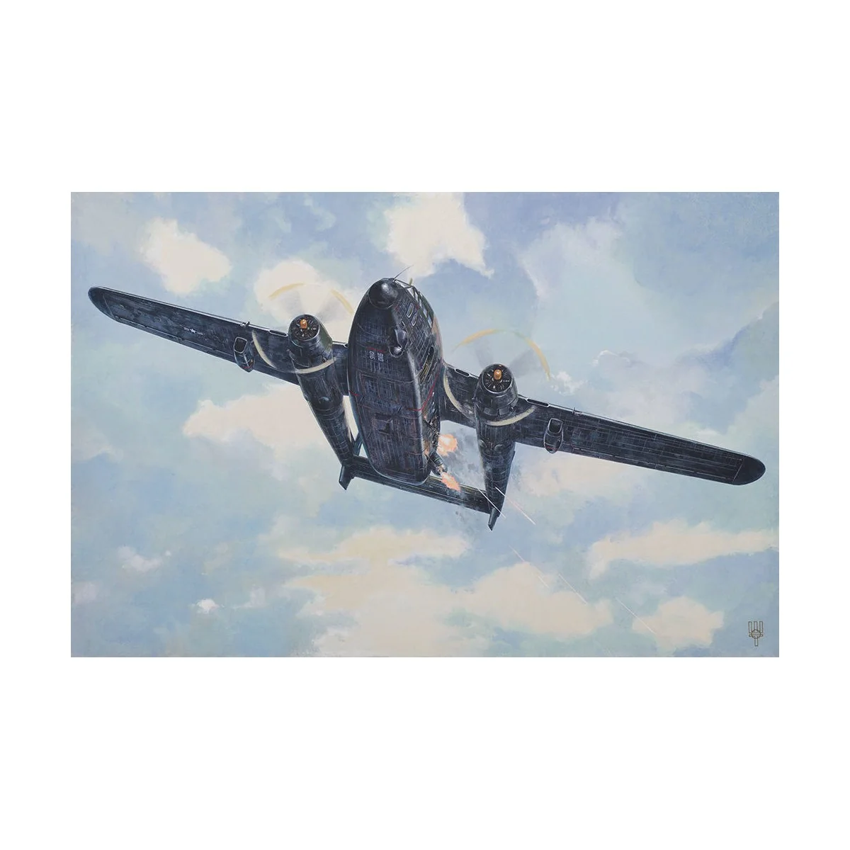 Fairchild AC-119K Stinger, 1/144 - Roden 322 Fairchild AC-119K Stinger, 1/144 - Roden 322