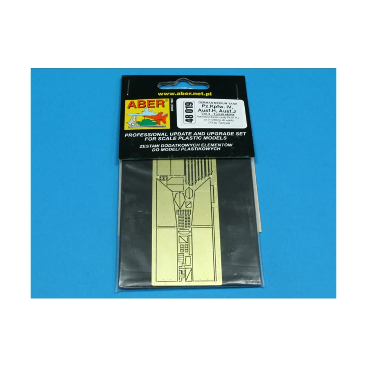 Pz.Kpfw.IV, Ausf.H late, Jearly Vol.3-Turret skirts, 1/48 - Aber Mo...