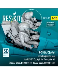 F-35 (A/C) pilot in late ejection seat for RESKIT Cockpit for Trump... 2