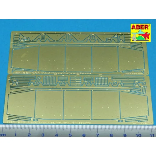 German Medium Tank Pz.Kpfw.IV, Ausf.H late, Jearly Vol.4-Side skirt...