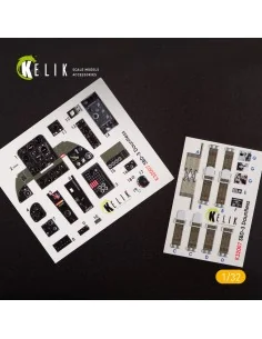 SBD-3 Dauntless interior 3D decals for Trumpeter kit, 1/32 - Kelik ...