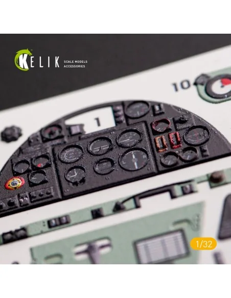Hawker Hurricane Mk.IIB - Interior 3D Decal for Revell kit, 1/32 - ...