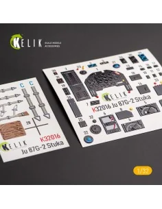 Junkers Ju 87 D/G Stuka - Interior 3D Decal for Trumpeter kit, 1/32...