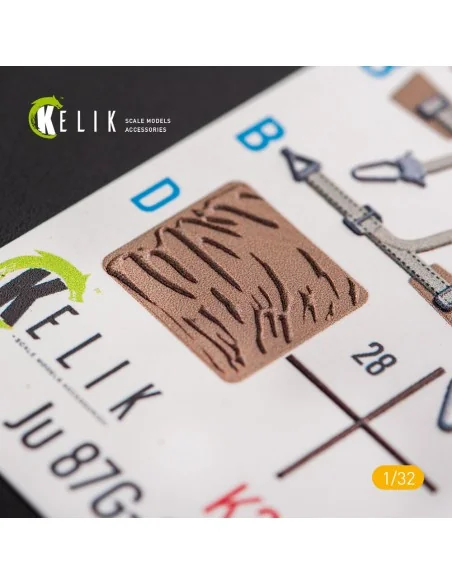 Junkers Ju 87 D/G Stuka - Interior 3D Decal for Trumpeter kit, 1/32...