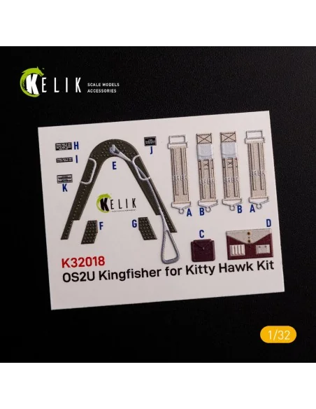 [NO_DESC] OS2U Kingfisher - Interior 3D Decal for Kitty Hawk/Zimi m...