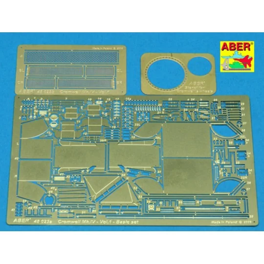 Cromwell Mk.IV-vol.1-basic set, 1/48 - Aber Models 48023