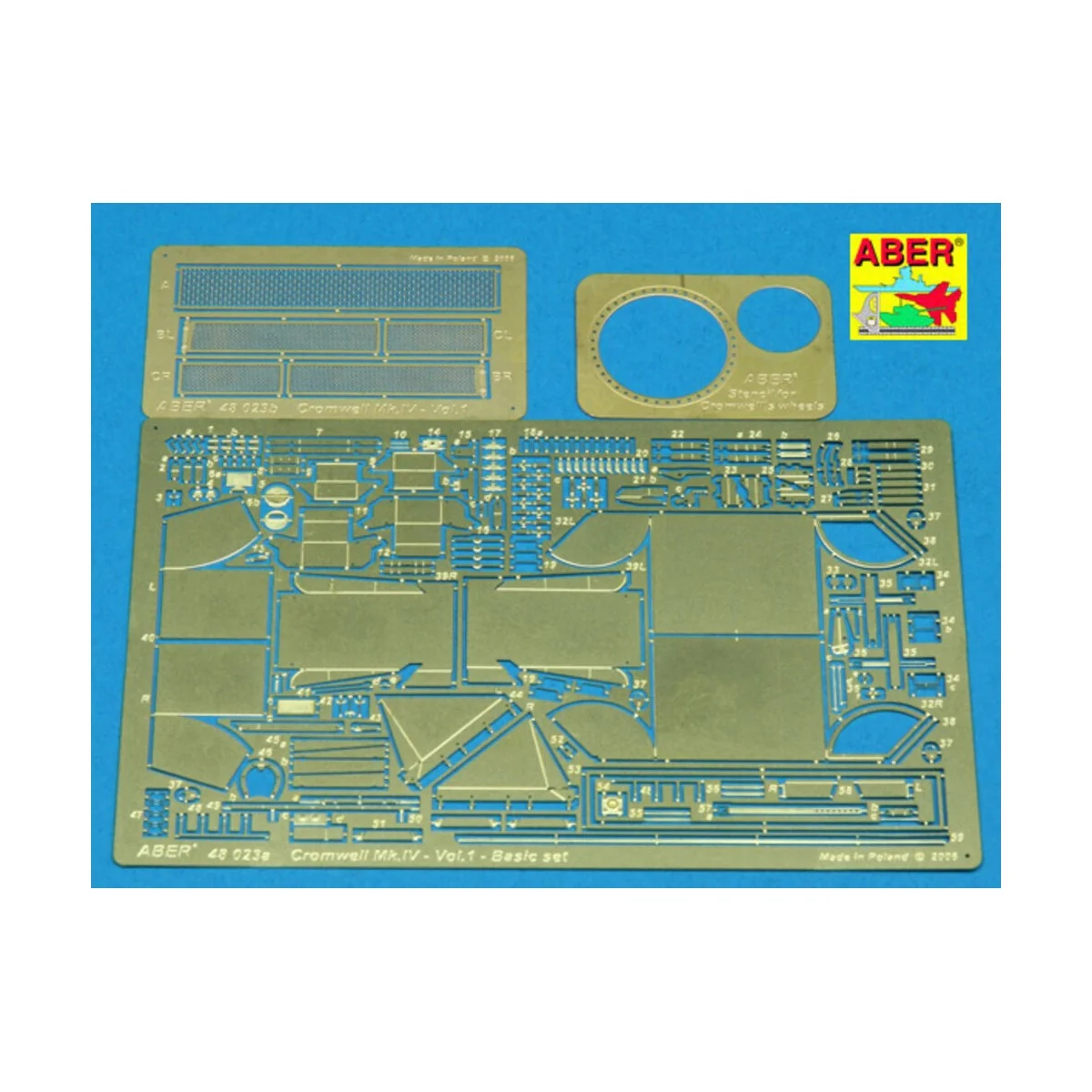 Cromwell Mk.IV-vol.1-basic set, 1/48 - Aber Models 48023
