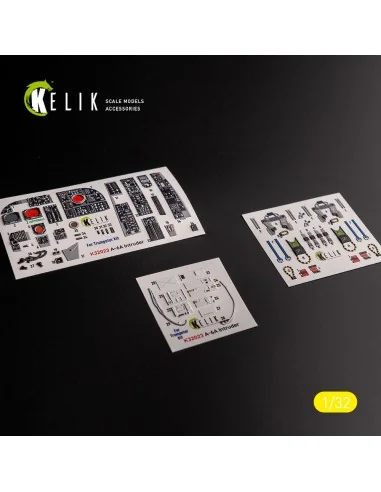 A-6A Intruder - interior 3D decals for Trumpeter kit, 1/32 - Kelik ...