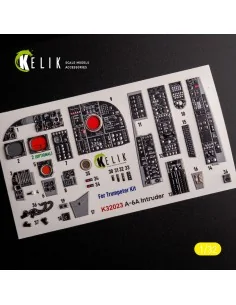 A-6A Intruder - interior 3D decals for Trumpeter kit, 1/32 - Kelik ... 2