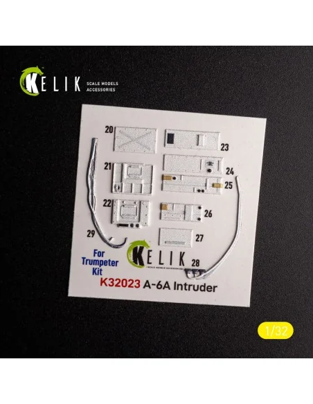 A-6A Intruder - interior 3D decals for Trumpeter kit, 1/32 - Kelik ...