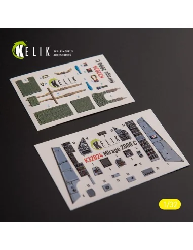 [NO_DESC] Mirage 2000C - interior 3D decals for Kitty Hawk/Zimi mod...