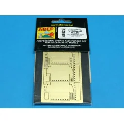 Cromwell Mk.IV-vol.3-Side storage boxes, 1/48 - Aber Models 48025