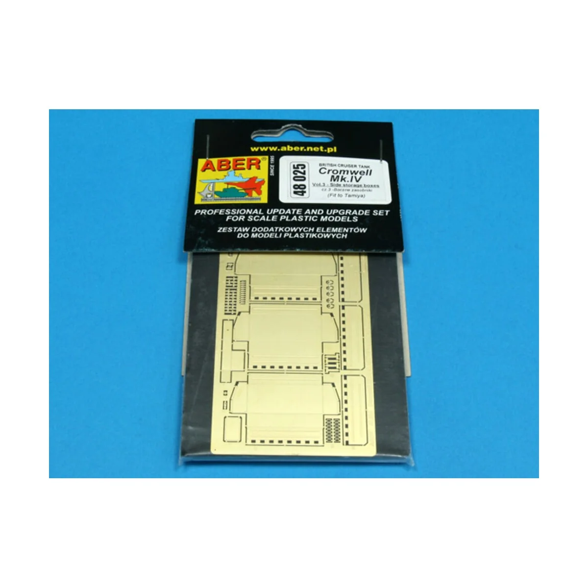 Cromwell Mk.IV-vol.3-Side storage boxes - Aber Models 48025