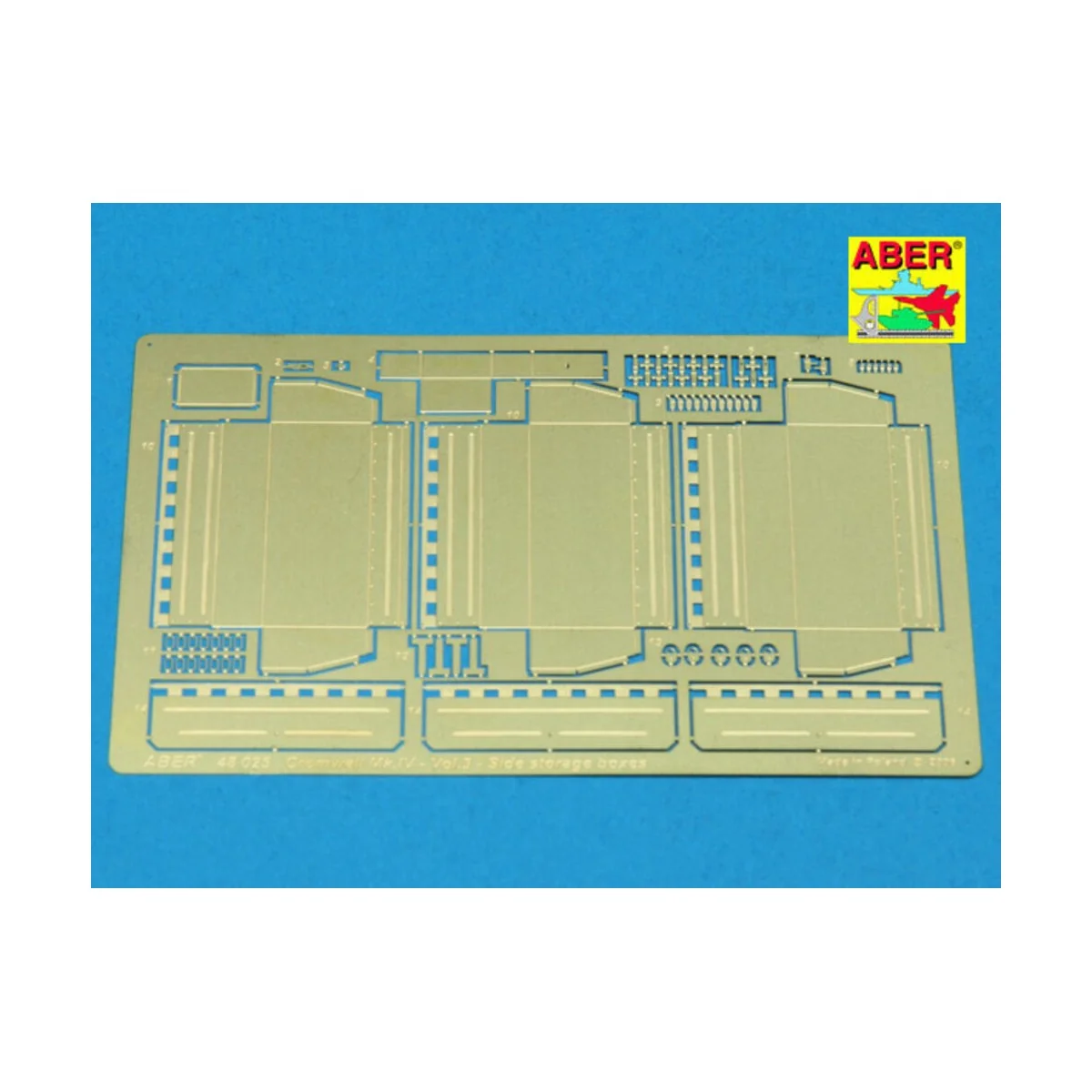 Cromwell Mk.IV-vol.3-Side storage boxes, 1/48 - Aber Models 48025
